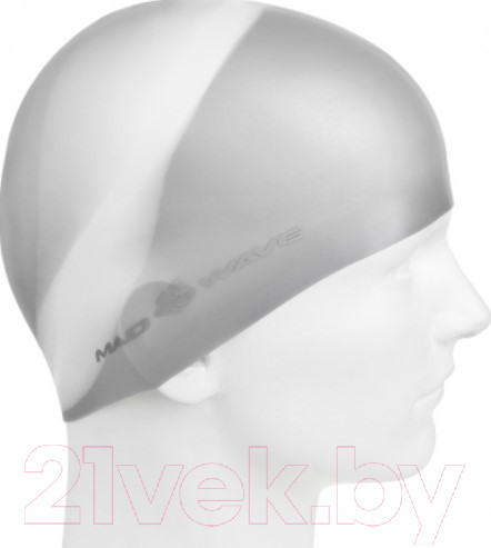 Изображение товара Шапочка для плавания Mad Wave Multi Adult (серый)
