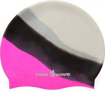 Изображение товара Шапочка для плавания Mad Wave Multi Adult BIG (розовый)