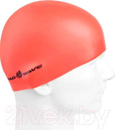 Изображение товара Шапочка для плавания Mad Wave Neon (красный)