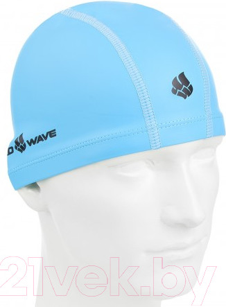 Изображение товара Шапочка для плавания Mad Wave PU Coated (голубой)