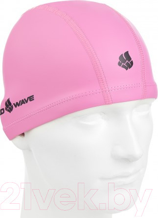 Изображение товара Шапочка для плавания Mad Wave PU Coated (розовый)