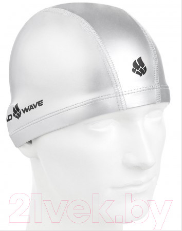 Изображение товара Шапочка для плавания Mad Wave PU Coated (серый)