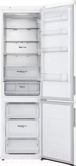 Изображение товара Холодильник с морозильником LG DoorCooling+ GA-B509CQTL