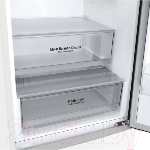Изображение товара Холодильник с морозильником LG DoorCooling+ GA-B509CQTL