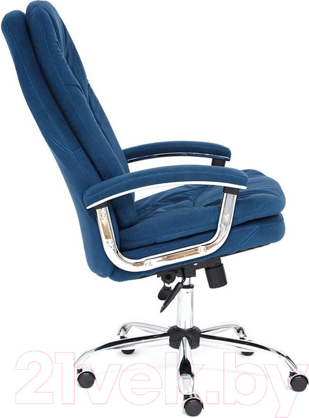 Изображение товара Кресло офисное Tetchair Softy Lux флок (синий)