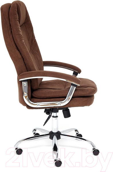 Изображение товара Кресло офисное Tetchair Softy Lux флок (коричневый)