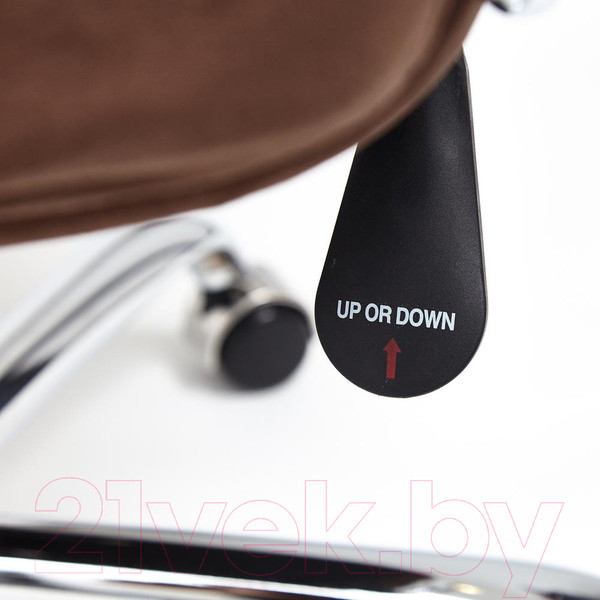 Изображение товара Кресло офисное Tetchair Softy Lux флок (коричневый)