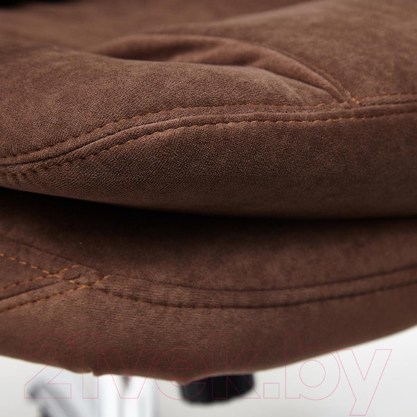 Изображение товара Кресло офисное Tetchair Softy Lux флок (коричневый)