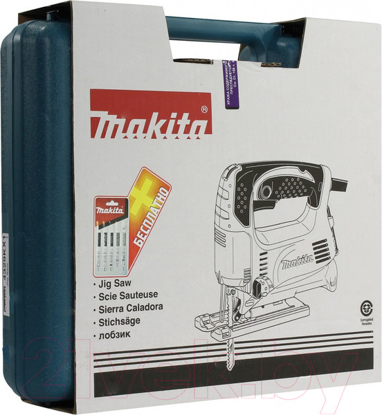 Изображение товара Профессиональный электролобзик Makita 4329KX1