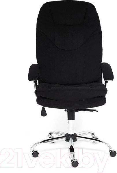 Изображение товара Кресло офисное Tetchair Softy Lux флок (черный)