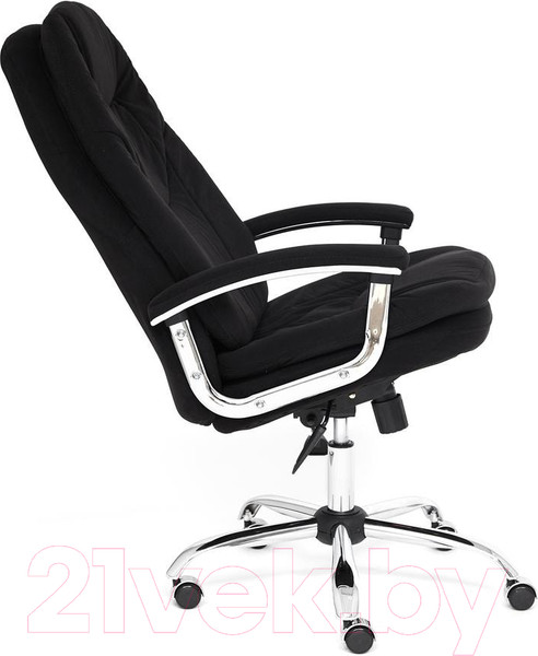 Изображение товара Кресло офисное Tetchair Softy Lux флок (черный)