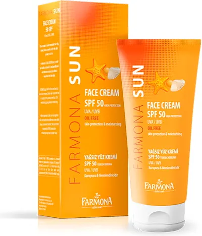 Изображение товара Крем солнцезащитный Farmona Sun SPF50 обезжиренный (50мл)