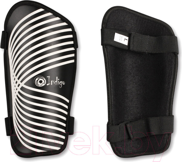 Изображение товара Щитки футбольные Indigo Sport 1520 (S, черный/белый)