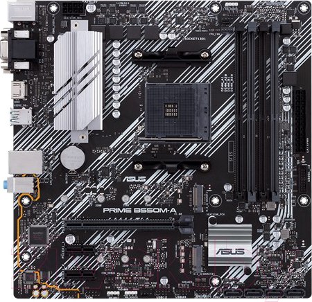 Изображение товара Материнская плата Asus Prime B550M-A