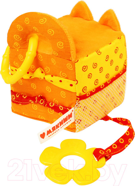 Изображение товара Прорезыватель для зубов Мякиши Лисичка Апельсинка / 633