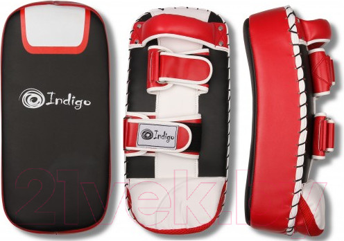 Изображение товара Макивара Indigo Sport PU PS-511 (черный/красный/белый)