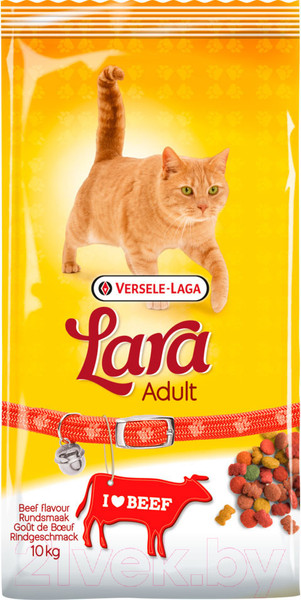 Изображение товара Сухой корм для кошек LARA Adult с говядиной / 441062 (10кг)