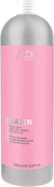 Изображение товара Бальзам для волос Kapous Professional Luxe Care Satin с протеинами шелка и маслом хлопка (1л)