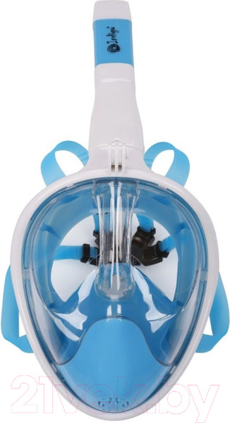 Изображение товара Маска для плавания Indigo Sport Crab / IN061 (L-XL, синий/белый)