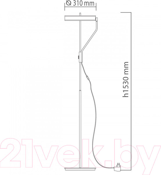 Изображение товара Торшер De Markt Гэлэкси 632046402