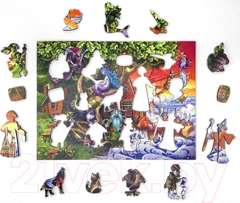 Изображение товара Пазл Нескучные игры Лукоморье / 8234