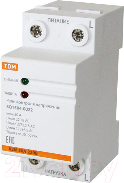 Изображение товара Реле напряжения TDM SQ1504-0022