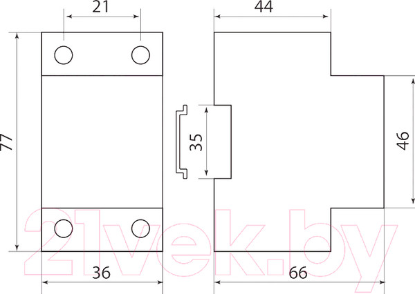 Изображение товара Реле напряжения TDM SQ1504-0022