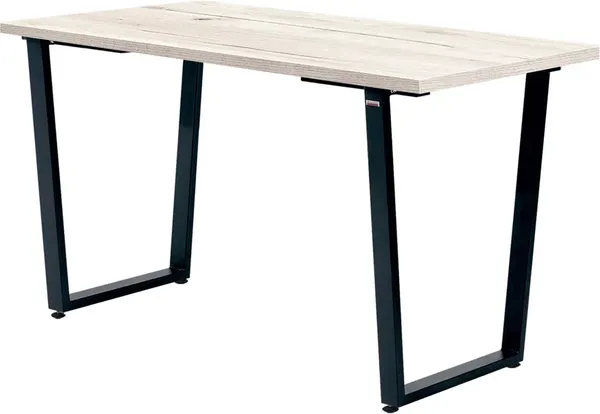 Изображение товара Обеденный стол Millwood Лофт Уэльс Л 120x70x75 (дуб белый Craft/металл черный)