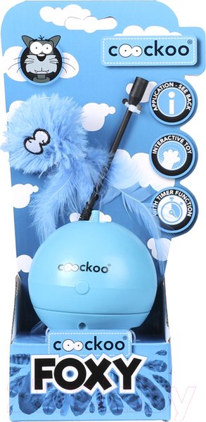 Изображение товара Игрушка для кошек EBI Foxy / 699/441459 (голубой)