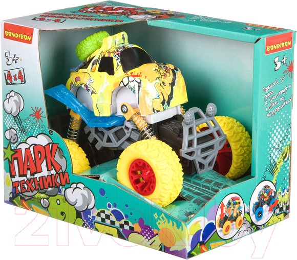 Изображение товара Автомобиль игрушечный Bondibon Парк техники / ВВ4498 (инерционный)