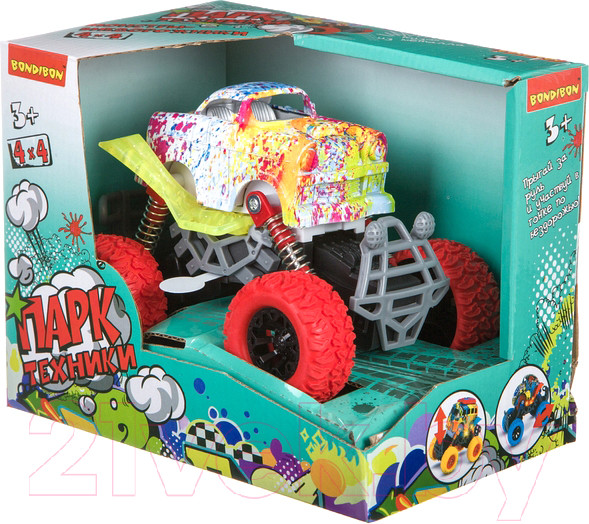 Изображение товара Автомобиль игрушечный Bondibon Парк техники / ВВ4568 (инерционный)