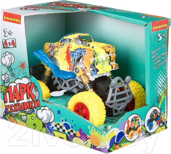 Изображение товара Автомобиль игрушечный Bondibon Парк техники / ВВ4570 (инерционный)