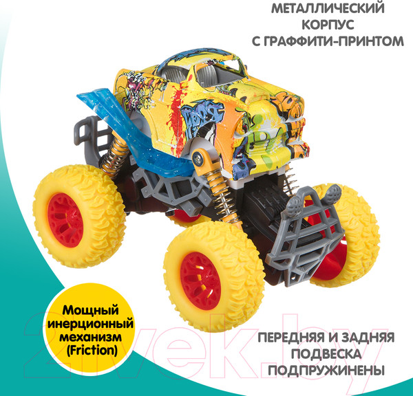 Изображение товара Автомобиль игрушечный Bondibon Парк техники / ВВ4570 (инерционный)