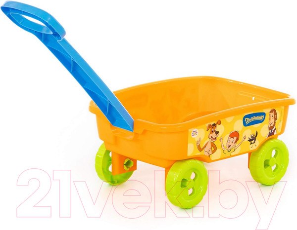 Изображение товара Тележка для песочницы Полесье №3 с ручкой / 84279
