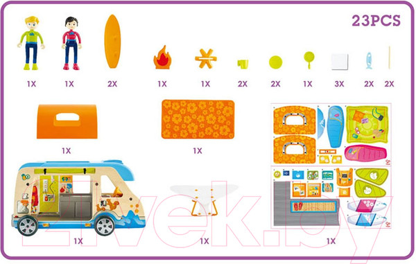 Изображение товара Игровой набор Hape Фургон для приключений / E3407-HP