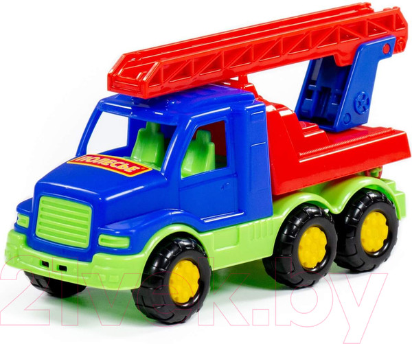 Изображение товара Автомобиль-вышка Полесье Максик пожарная спецмашина / 35172