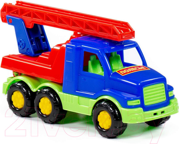 Изображение товара Автомобиль-вышка Полесье Максик пожарная спецмашина / 35172