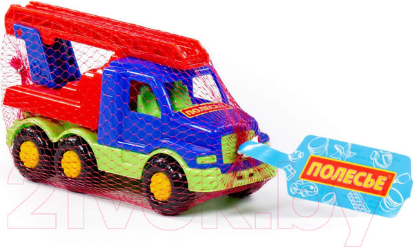 Изображение товара Автомобиль-вышка Полесье Максик пожарная спецмашина / 35172