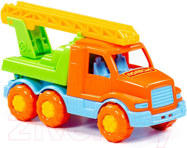 Изображение товара Автомобиль-вышка Полесье Максик пожарная спецмашина / 35172