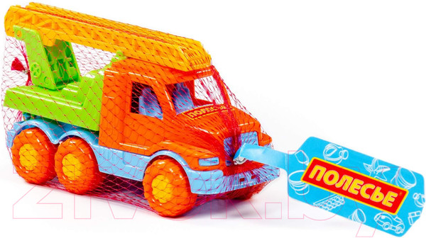 Изображение товара Автомобиль-вышка Полесье Максик пожарная спецмашина / 35172