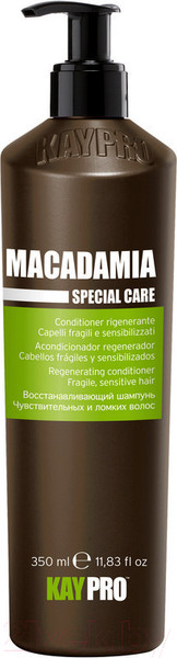 Изображение товара Кондиционер для волос Kaypro Special Care Macadamia для ломких и чувствительных волос (350мл)