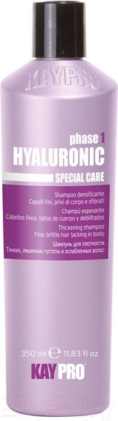 Изображение товара Шампунь для волос Kaypro Special Care Hyaluronic для тонких, ломких и слабых волос (350мл)
