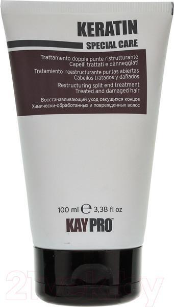 Изображение товара Флюид для волос Kaypro Keratin Special Care для химически поврежденных волос (100мл)
