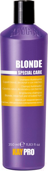 Изображение товара Шампунь для волос Kaypro Special Care Blonde для светлых, осветленных, мелированных волос (350мл)