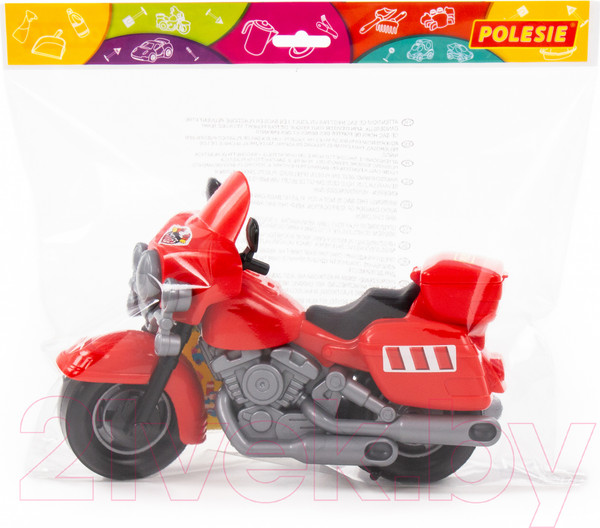 Изображение товара Мотоцикл игрушечный Полесье полицейский Харлей / 8947