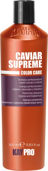 Изображение товара Шампунь для волос Kaypro Color Care Caviar Supreme для окрашенных и поврежденных волос (350мл)