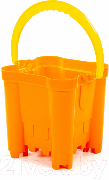 Изображение товара Ведерко для игры в песочнице Полесье Ведро-крепость Макси / 45089