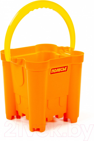 Изображение товара Ведерко для игры в песочнице Полесье Ведро-крепость Макси / 45089