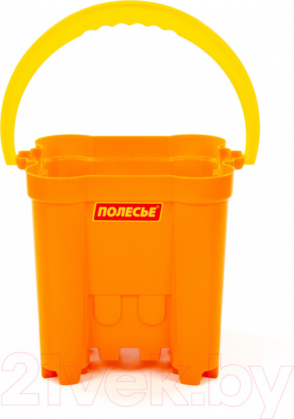 Изображение товара Ведерко для игры в песочнице Полесье Ведро-крепость Макси / 45089