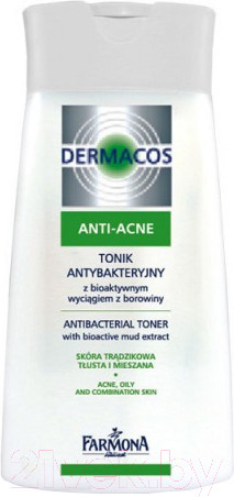Изображение товара Тоник для лица Farmona Dermacos Anti-Acne антибактериальный (150мл)